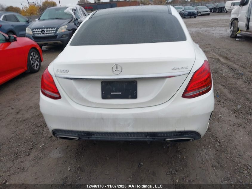 2018 Mercedes-Benz C 300 4Matic VIN: 55SWF4KB3JU260151 Lot: 12446170