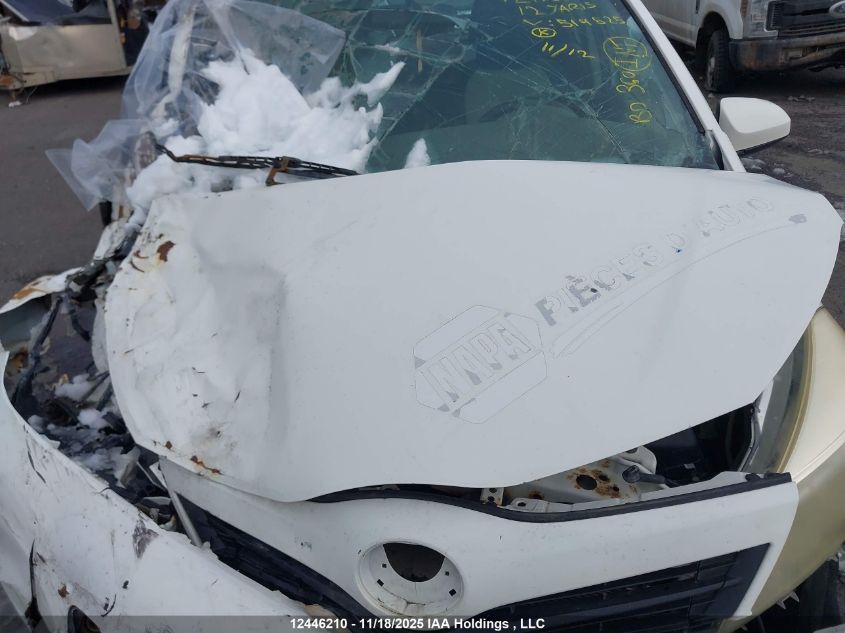 2012 Toyota Yaris Le VIN: JTDKTUD39CD519525 Lot: 12446210