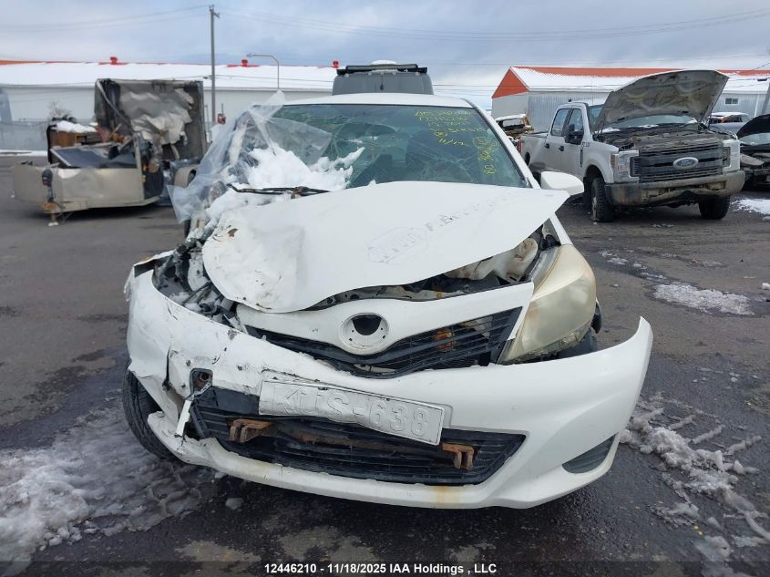 2012 Toyota Yaris Le VIN: JTDKTUD39CD519525 Lot: 12446210