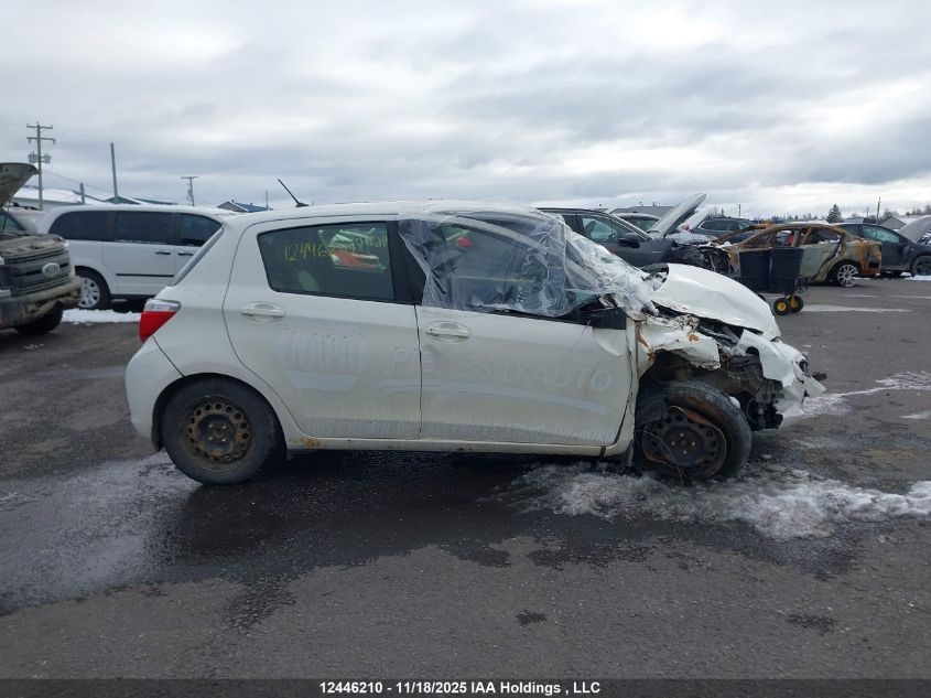 2012 Toyota Yaris Le VIN: JTDKTUD39CD519525 Lot: 12446210