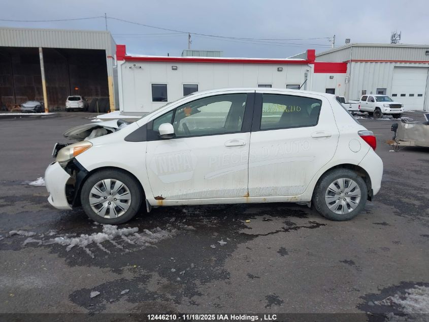 2012 Toyota Yaris Le VIN: JTDKTUD39CD519525 Lot: 12446210