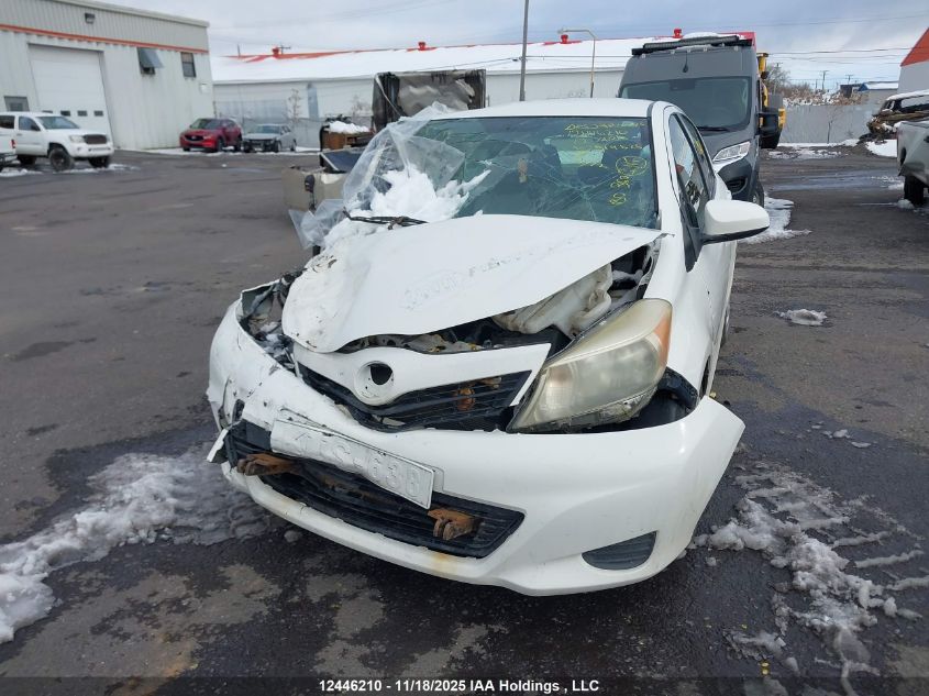 2012 Toyota Yaris Le VIN: JTDKTUD39CD519525 Lot: 12446210