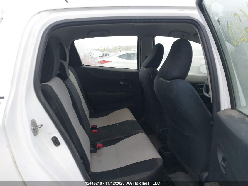 2012 Toyota Yaris Le VIN: JTDKTUD39CD519525 Lot: 12446210