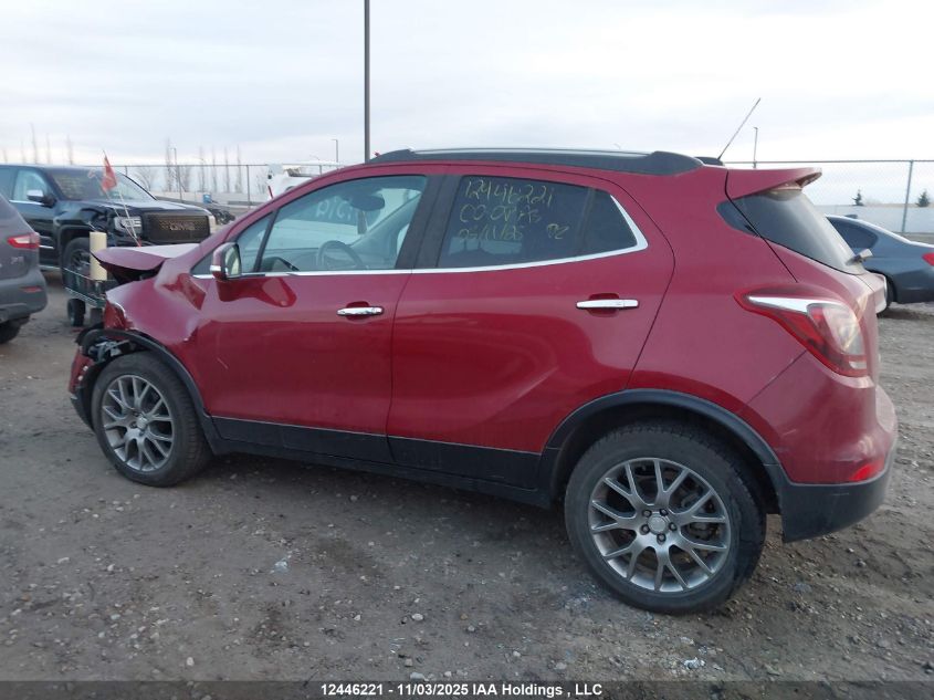 2018 Buick Encore Sport Touring VIN: KL4CJ2SB2JB521676 Lot: 12446221