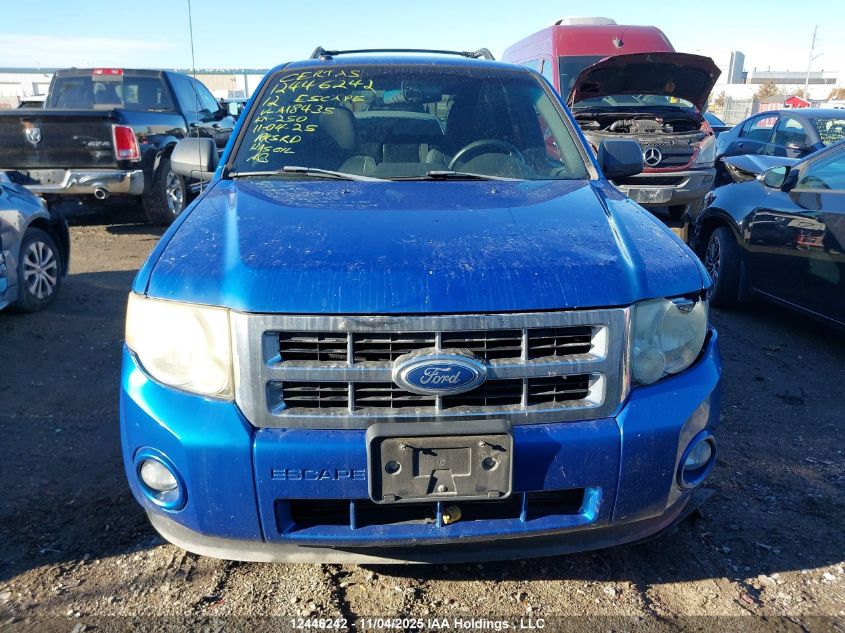 2012 Ford Escape Xlt VIN: 1FMCU0D76CKA18435 Lot: 12446242