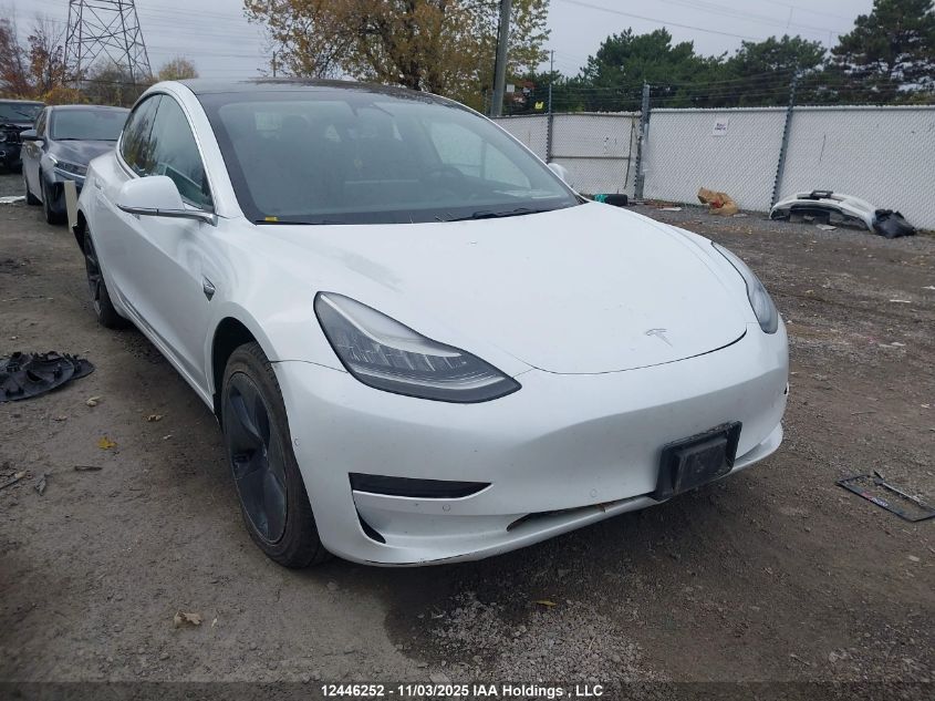 2019 Tesla Model 3 VIN: 5YJ3E1EA8KF480380 Lot: 12446252