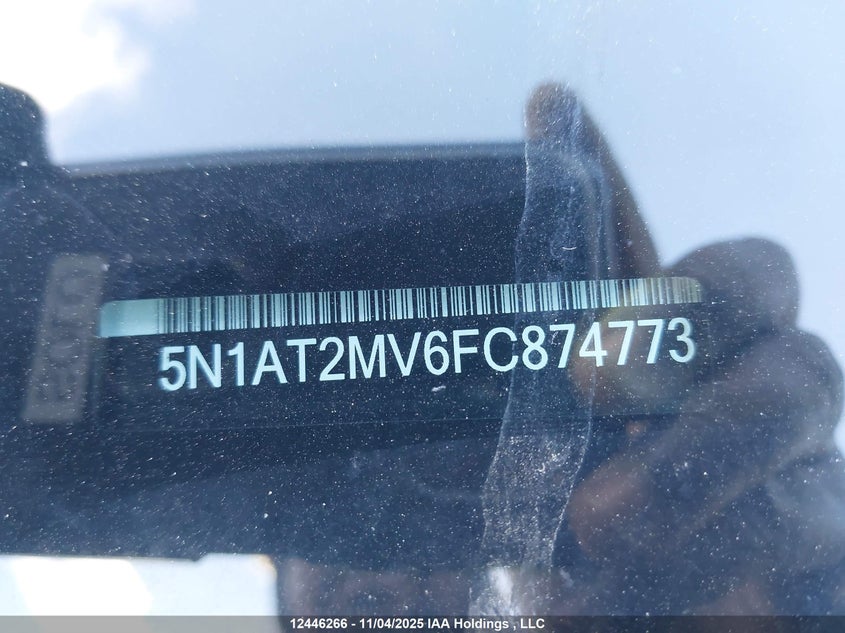 5N1AT2MV6FC874773 2015 NISSAN ROGUE photo no. 20