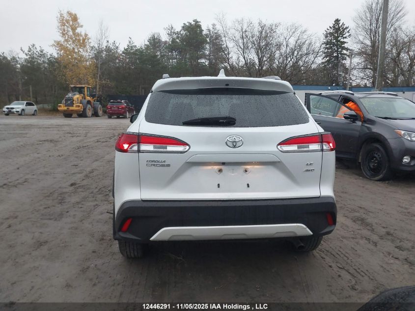 2023 Toyota Corolla Cross Le VIN: 7MUBAABG2PV076869 Lot: 12446291