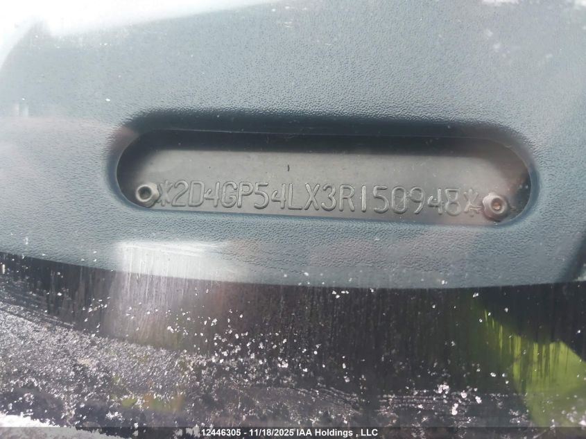 2003 Dodge Grand Caravan Es VIN: 2D4GT54LX3R150948 Lot: 12446305