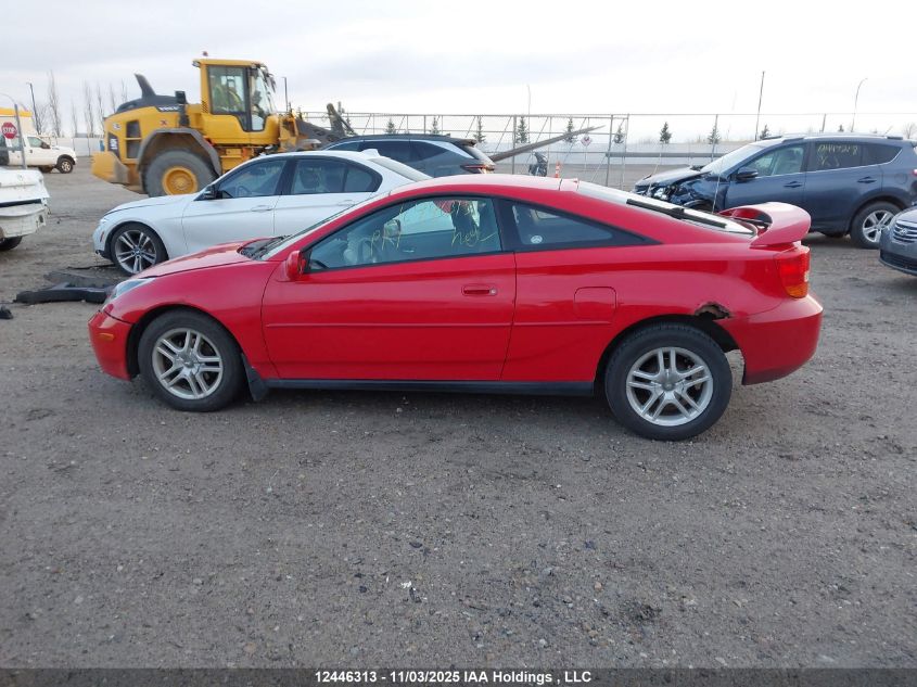 2001 Toyota Celica Gt VIN: JTDDR32T810077510 Lot: 12446313