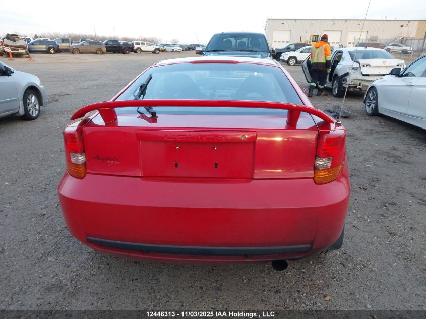 2001 Toyota Celica Gt VIN: JTDDR32T810077510 Lot: 12446313