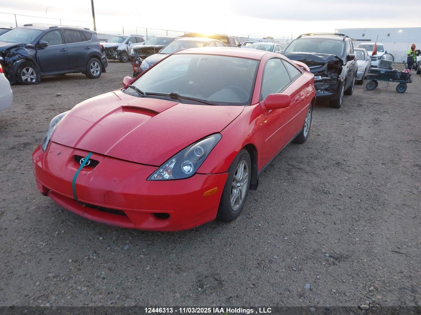 JTDDR32T810077510 2001 TOYOTA CELICA photo no. 2