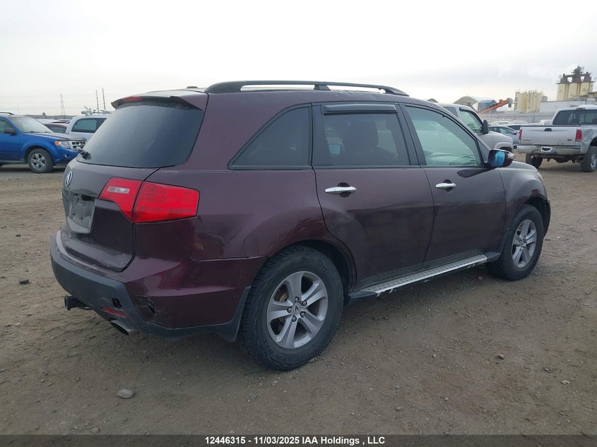 2HNYD28839H001918 2009 ACURA MDX photo no. 4