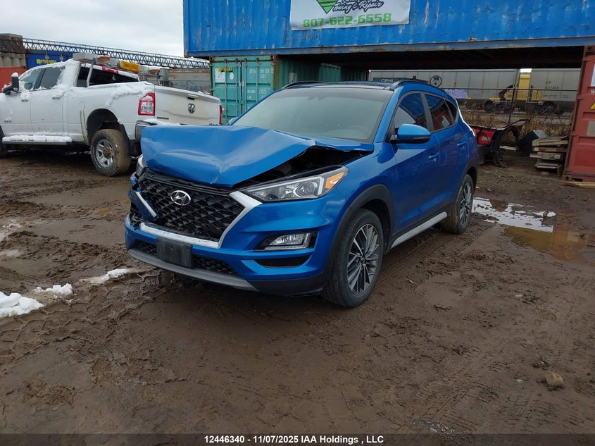 KM8J3CALXMU324010 2021 HYUNDAI TUCSON photo no. 2