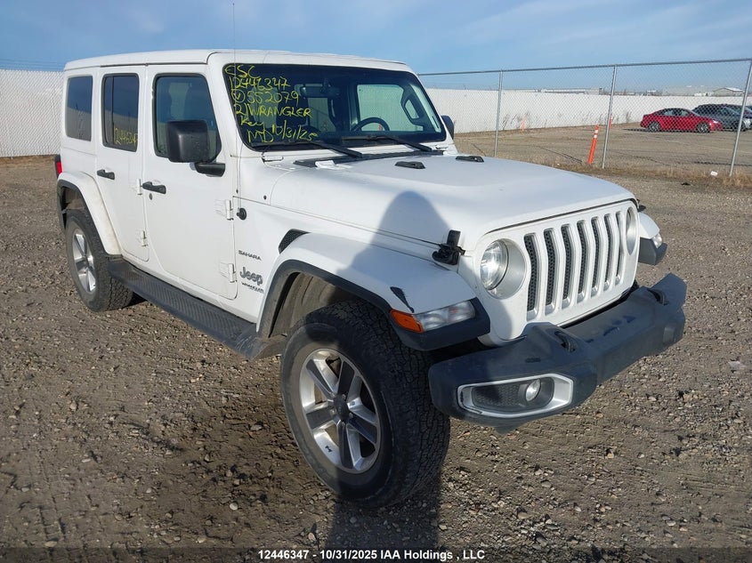 1C4HJXEN2MW552079 2021 Jeep Wrangler Unlimited Sahara auction photo 1