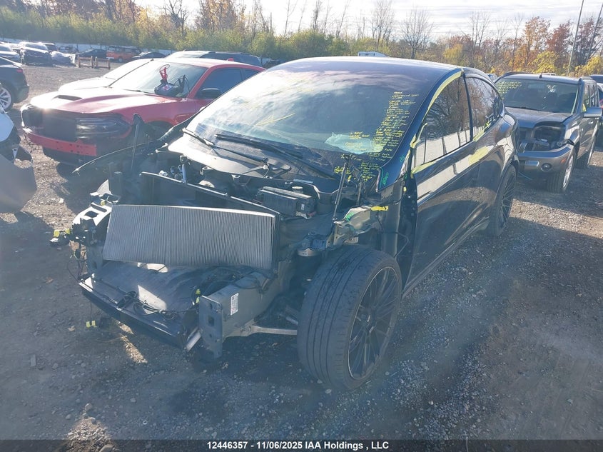 5YJXCBE2XJF087775 2018 TESLA MODEL X photo no. 2