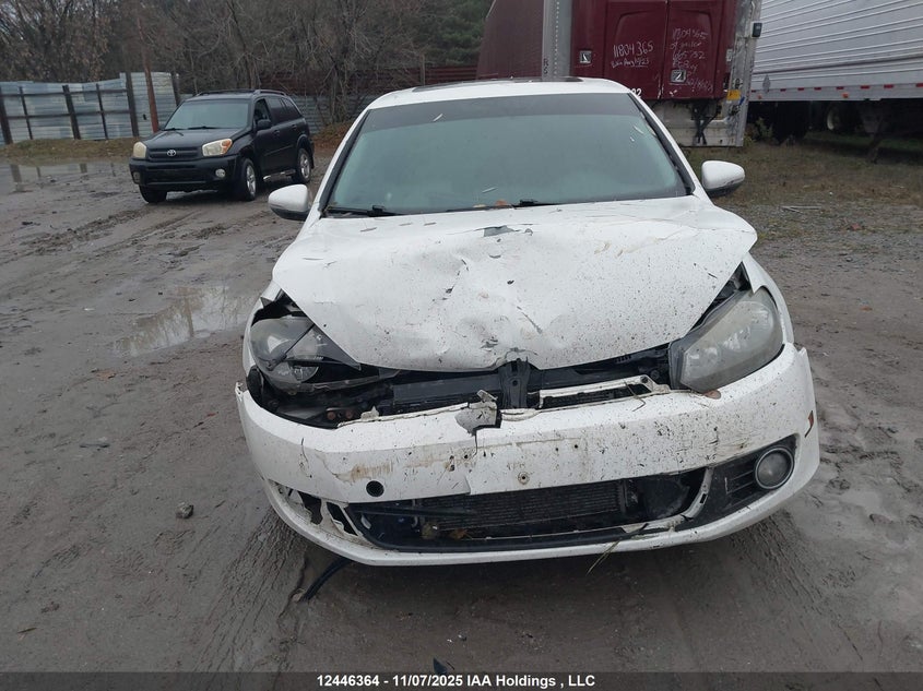 2010 Volkswagen Golf VIN: WVWAA7AJ1AW366159 Lot: 12446364
