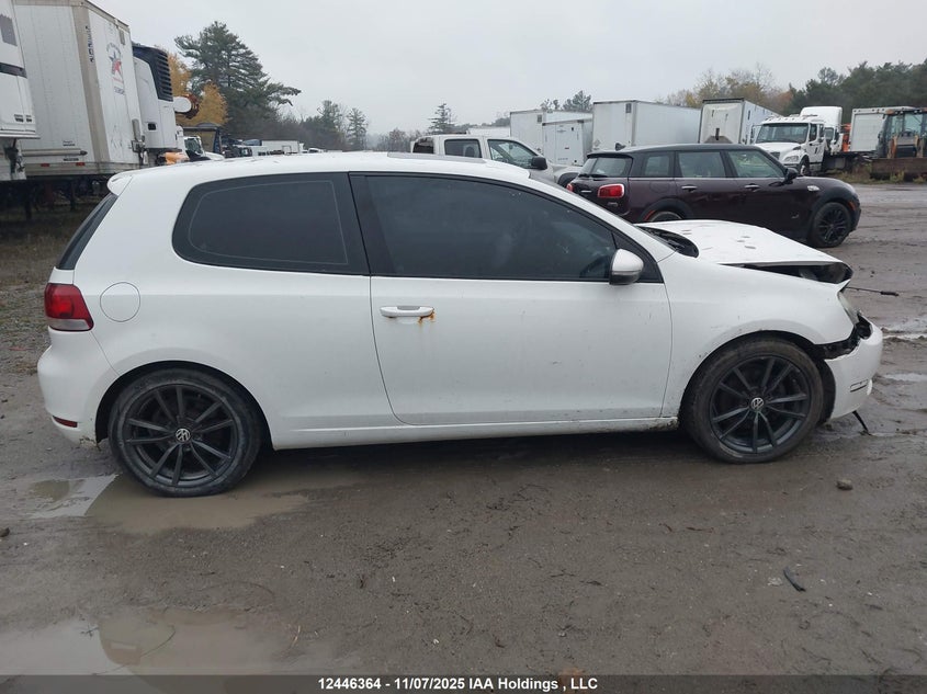 2010 Volkswagen Golf VIN: WVWAA7AJ1AW366159 Lot: 12446364