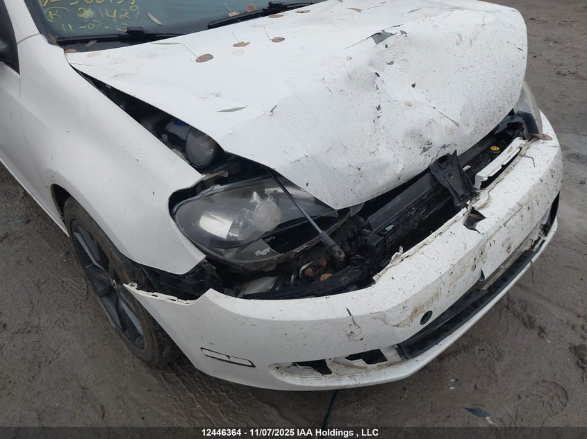 2010 Volkswagen Golf VIN: WVWAA7AJ1AW366159 Lot: 12446364