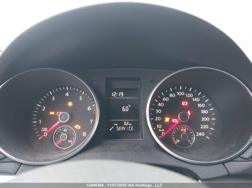 2010 Volkswagen Golf VIN: WVWAA7AJ1AW366159 Lot: 12446364