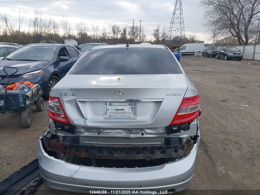 2010 Mercedes-Benz C 300 4Matic VIN: WDDGF8BB4AF488447 Lot: 12446386