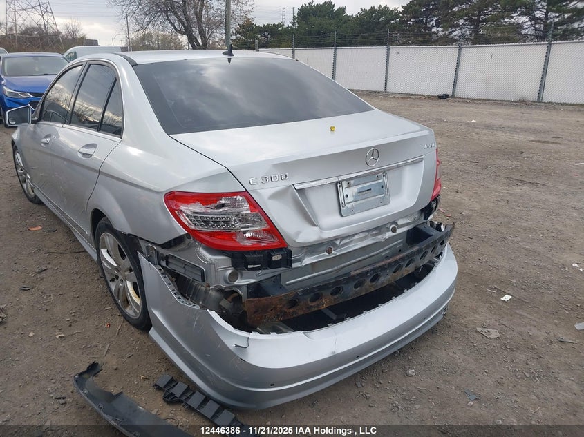 2010 Mercedes-Benz C 300 4Matic VIN: WDDGF8BB4AF488447 Lot: 12446386