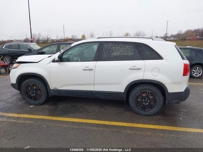 2013 Kia Sorento Ex VIN: 5XYKUDA24DG422583 Lot: 12446392