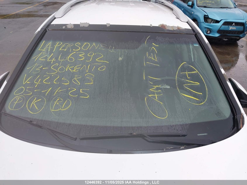 2013 Kia Sorento Ex VIN: 5XYKUDA24DG422583 Lot: 12446392