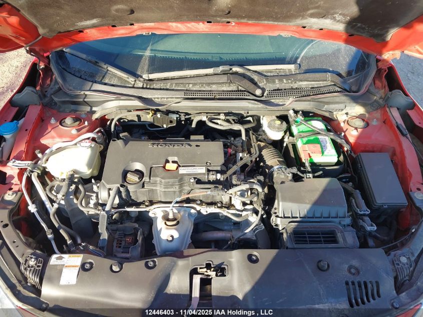 2017 Honda Civic Ex VIN: 2HGFC2F81HH003332 Lot: 12446403