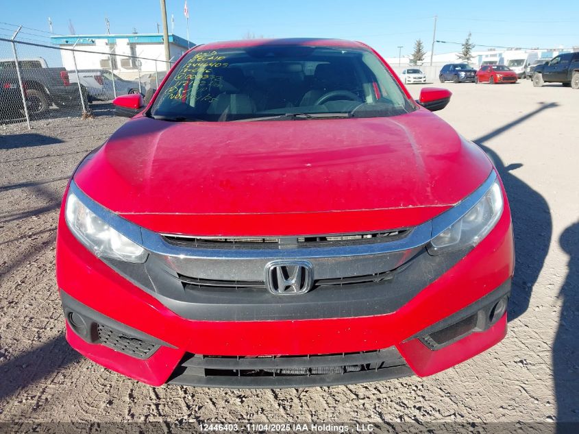 2017 Honda Civic Ex VIN: 2HGFC2F81HH003332 Lot: 12446403