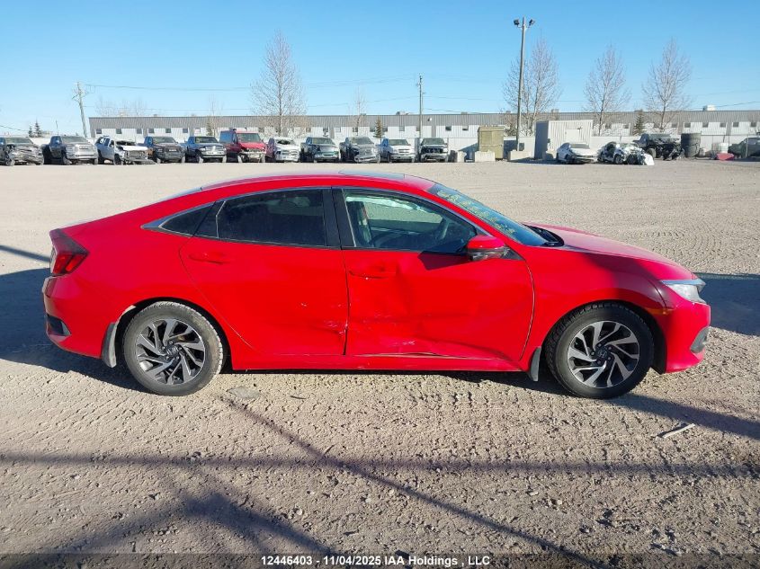 2017 Honda Civic Ex VIN: 2HGFC2F81HH003332 Lot: 12446403