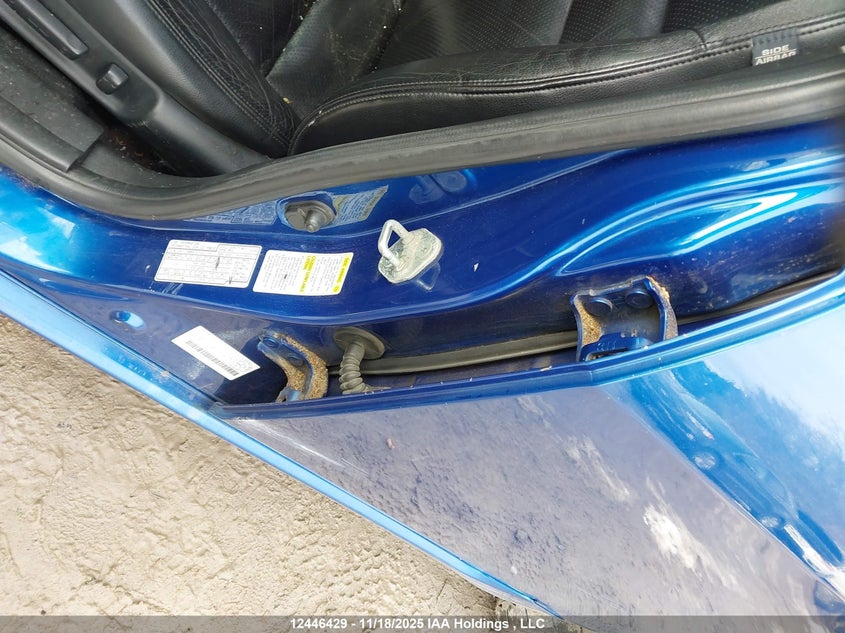 2005 Acura Tsx VIN: JH4CL95805C802933 Lot: 12446429