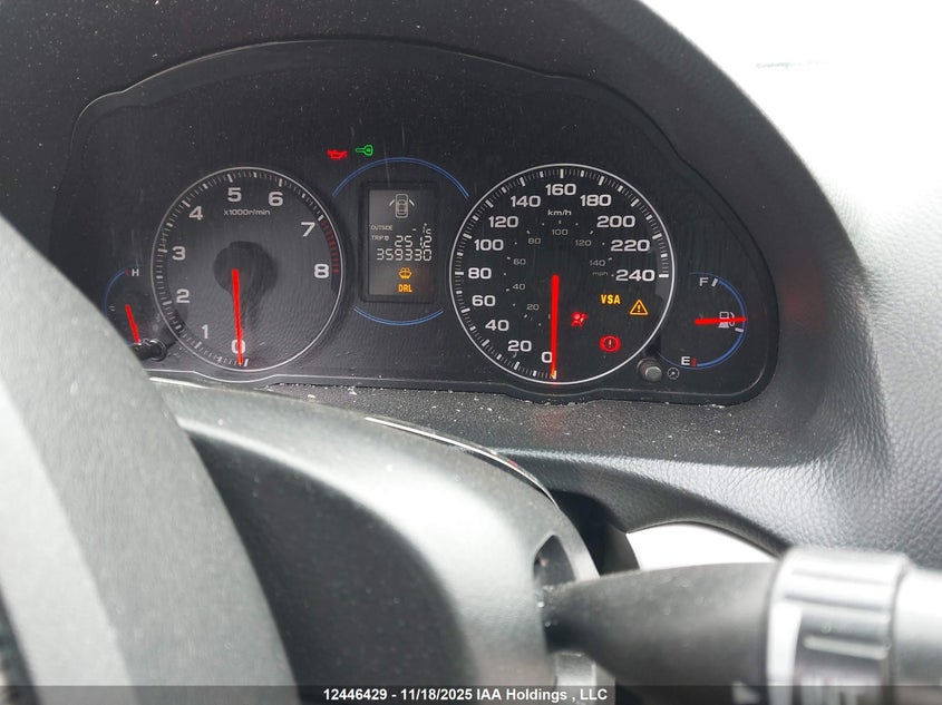 2005 Acura Tsx VIN: JH4CL95805C802933 Lot: 12446429