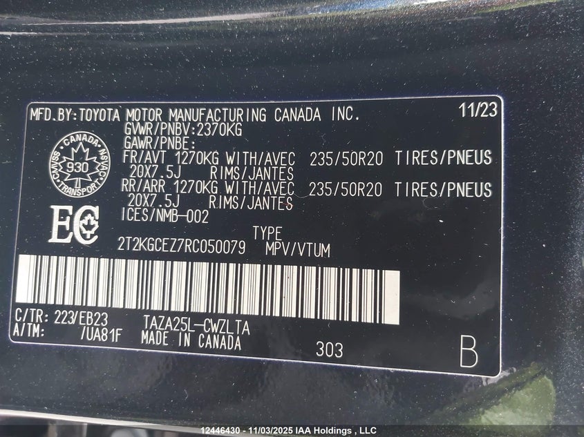 2T2KGCEZ7RC050079 2024 LEXUS NX photo no. 9
