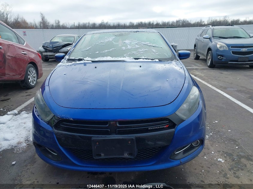 2014 Dodge Dart Sxt VIN: 1C3CDFBB0ED857619 Lot: 12446437