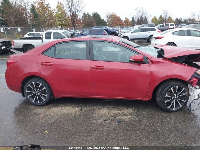 2019 Toyota Corolla Se VIN: 2T1BURHE2KC133062 Lot: 12446443