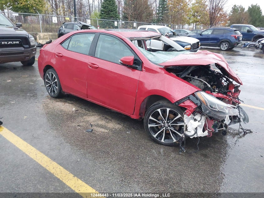 2T1BURHE2KC133062 2019 Toyota Corolla Se auction photo 1
