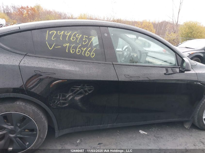 2023 Tesla Model Y VIN: LRWYGDFD0PC966466 Lot: 12446457