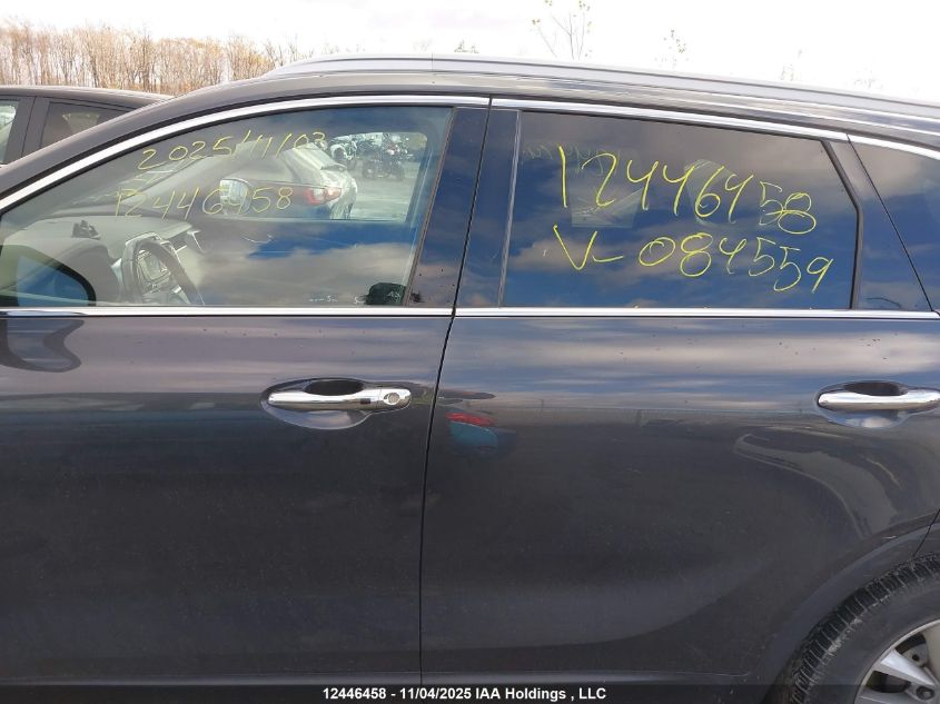 2016 Kia Sorento VIN: 5XYPGDA12GG084559 Lot: 12446458