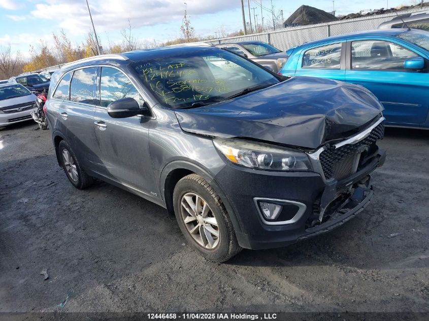 2016 Kia Sorento VIN: 5XYPGDA12GG084559 Lot: 12446458
