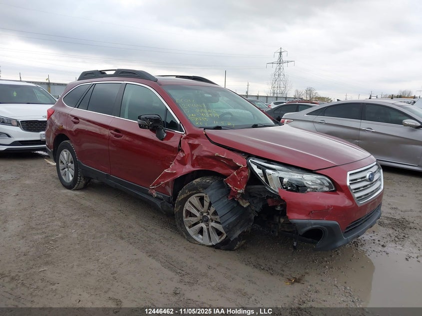 2017 Subaru Outback 2.5I Premium VIN: 4S4BSCGC4H3412979 Lot: 12446462