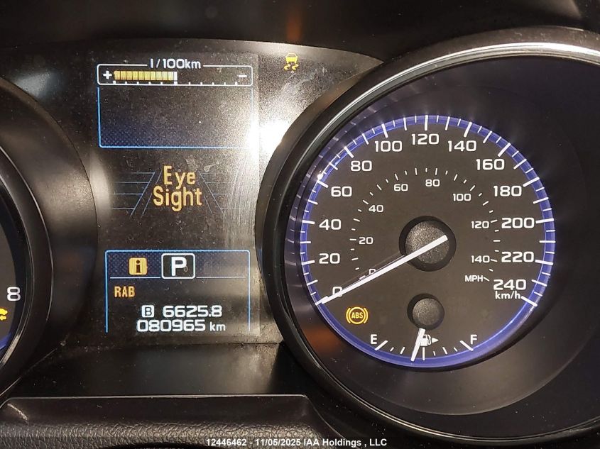 2017 Subaru Outback 2.5I Premium VIN: 4S4BSCGC4H3412979 Lot: 12446462