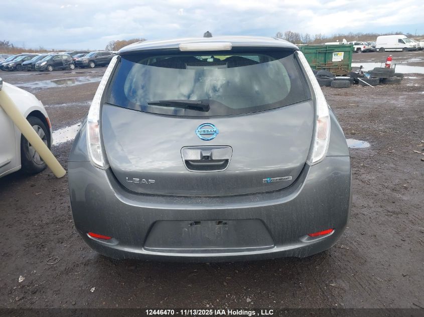 2017 Nissan Leaf S/Sv/Sl VIN: 1N4BZ0CP1HC309029 Lot: 12446470