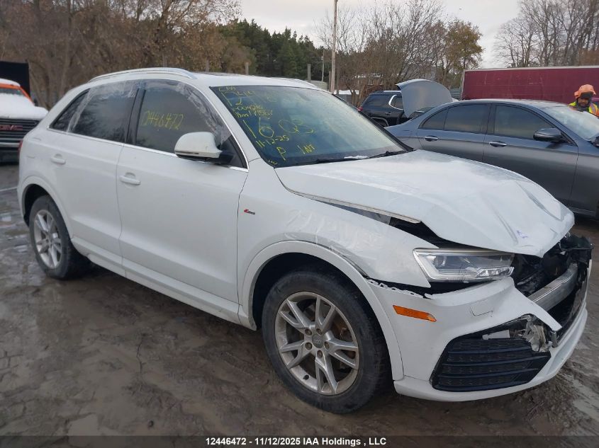 2016 Audi Q3 2.0T Technik VIN: WA1GFCFS8GR004210 Lot: 12446472