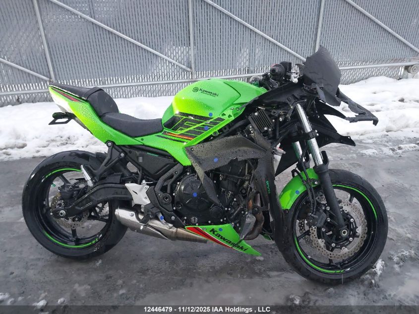 2023 Kawasaki Ex650 P VIN: ML5EXEP14PDA96597 Lot: 12446479