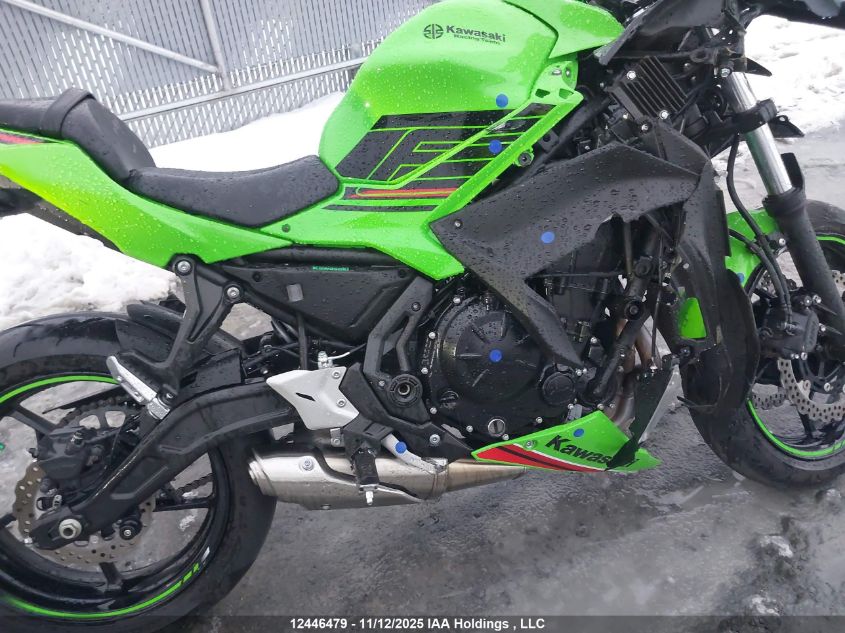 2023 Kawasaki Ex650 P VIN: ML5EXEP14PDA96597 Lot: 12446479