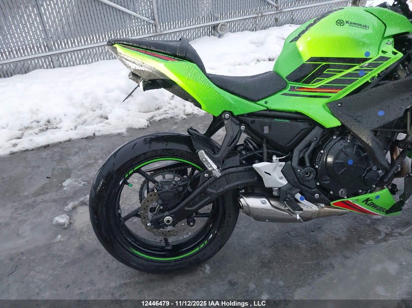 2023 Kawasaki Ex650 P VIN: ML5EXEP14PDA96597 Lot: 12446479