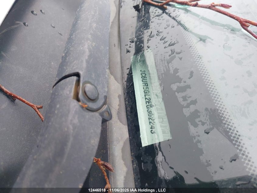 2014 Ram 2500 Longhorn VIN: 3C6UR5GL2EG302243 Lot: 12446518