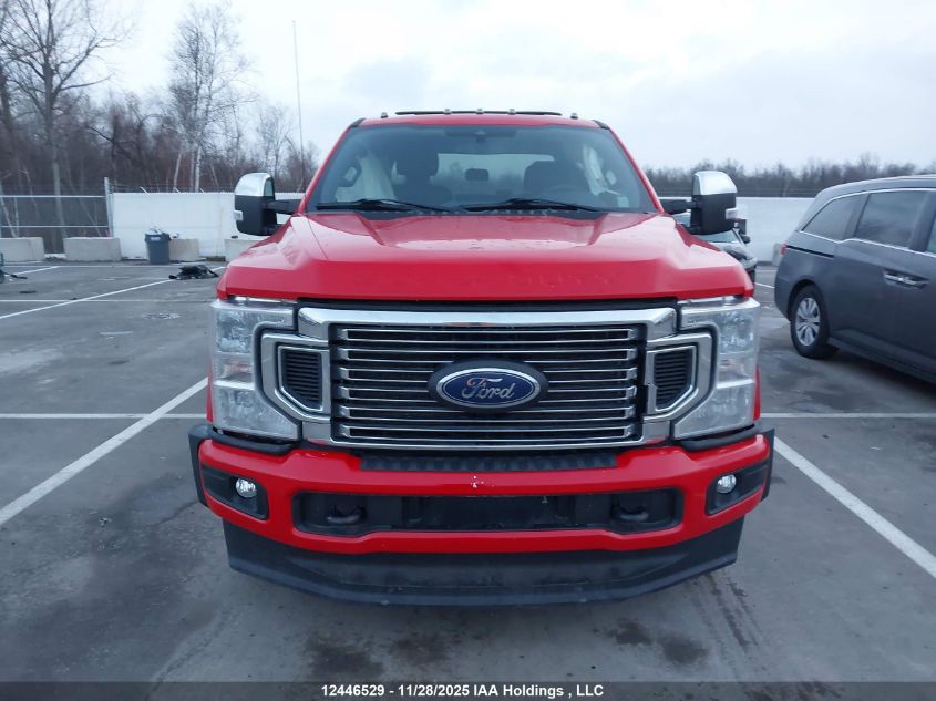2021 Ford F350 VIN: 1FT8W3DT5MEC15874 Lot: 12446529