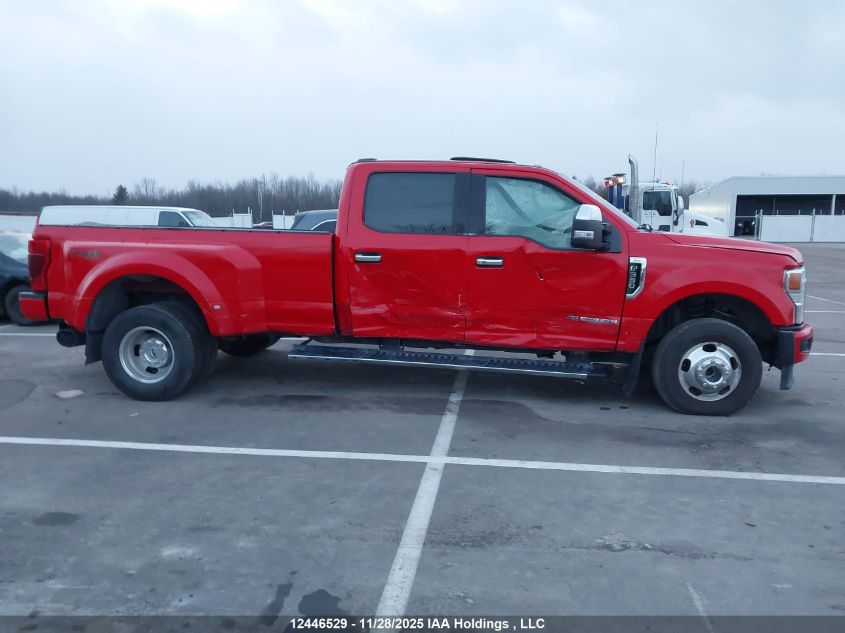2021 Ford F350 VIN: 1FT8W3DT5MEC15874 Lot: 12446529
